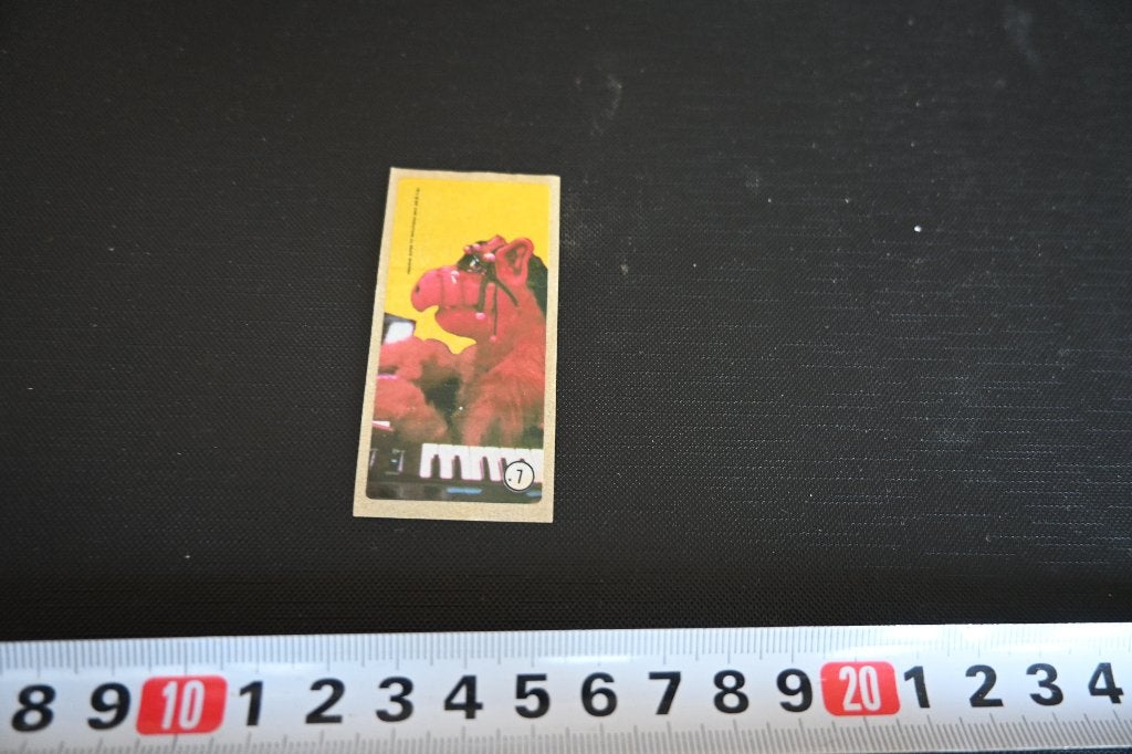 sticker kauwgom chewing gum ALF #7, Verzamelen, Ophalen of Verzenden, Zo goed als nieuw
