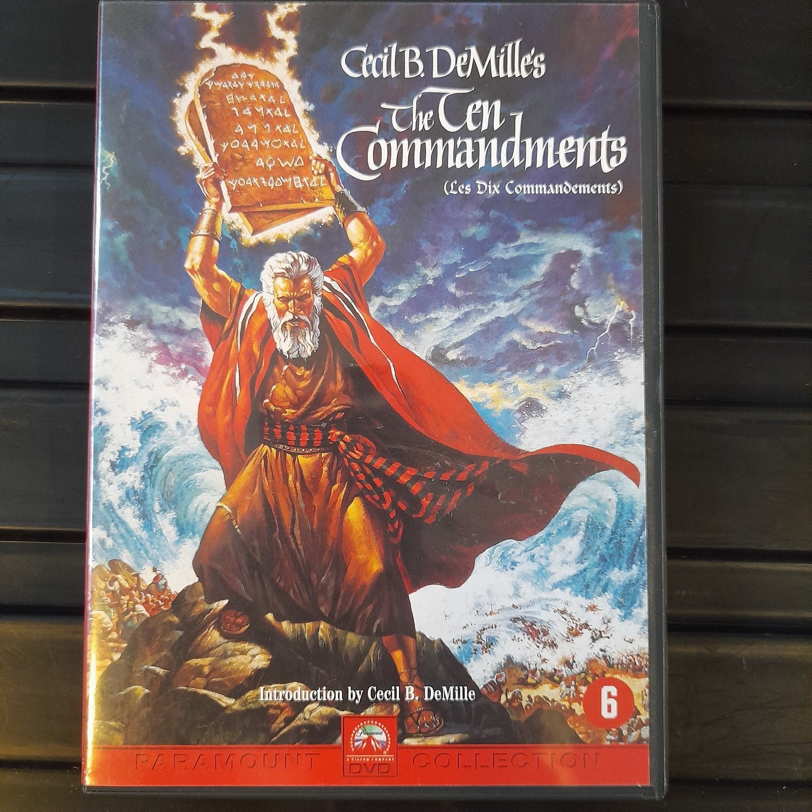The Ten Commandments (Les Dix Commandements) - Dubbel DVD, Gebruikt, Ophalen of Verzenden, Vanaf 6 jaar, Breedbeeld