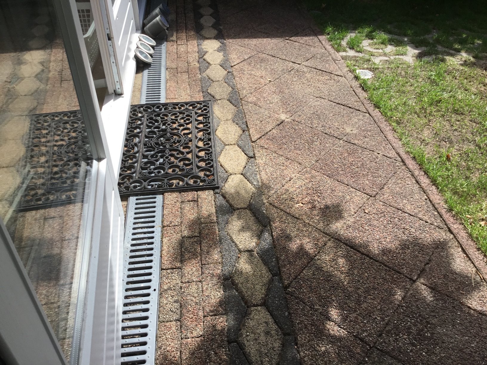 Terrastegels, Ophalen, Gebruikt