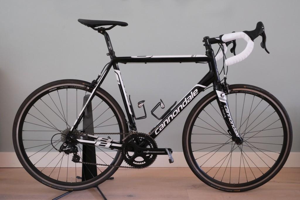 Cannondale CAAD 8 58cm Campagnolo Potenza 11sp, 28 inch, Gebruikt, Velgrem, Aluminium