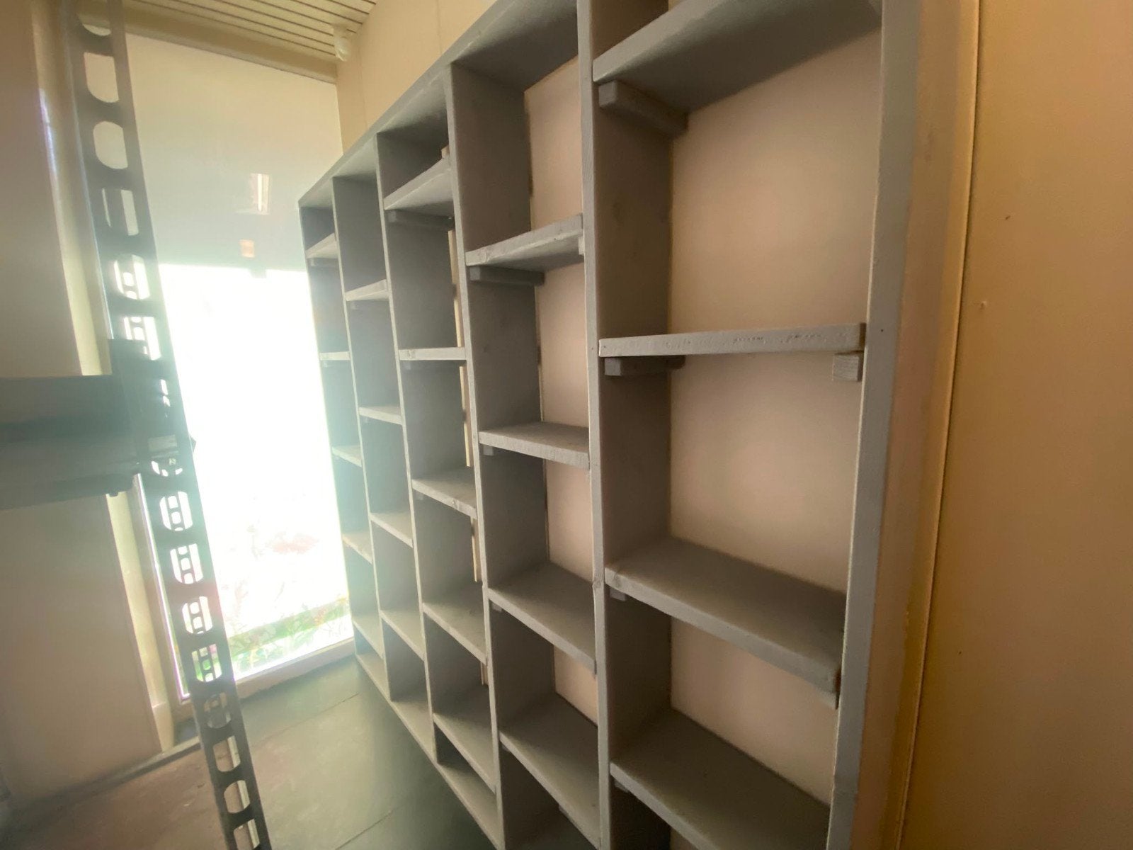 Vakkenkast, Huis en Inrichting, Kasten | Wandmeubels, Ophalen, Met plank(en), Gebruikt, 200 cm of meer