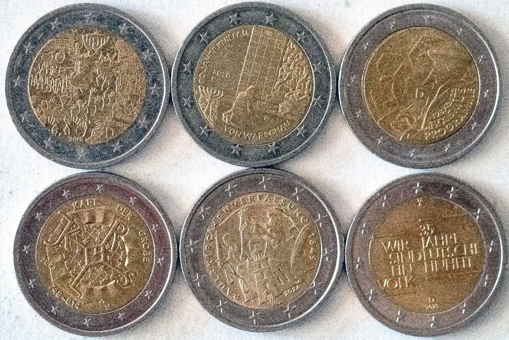 Speciale 2-euro munten Duitsland, Postzegels en Munten, Verzenden, Duitsland, 2 euro, Losse munt