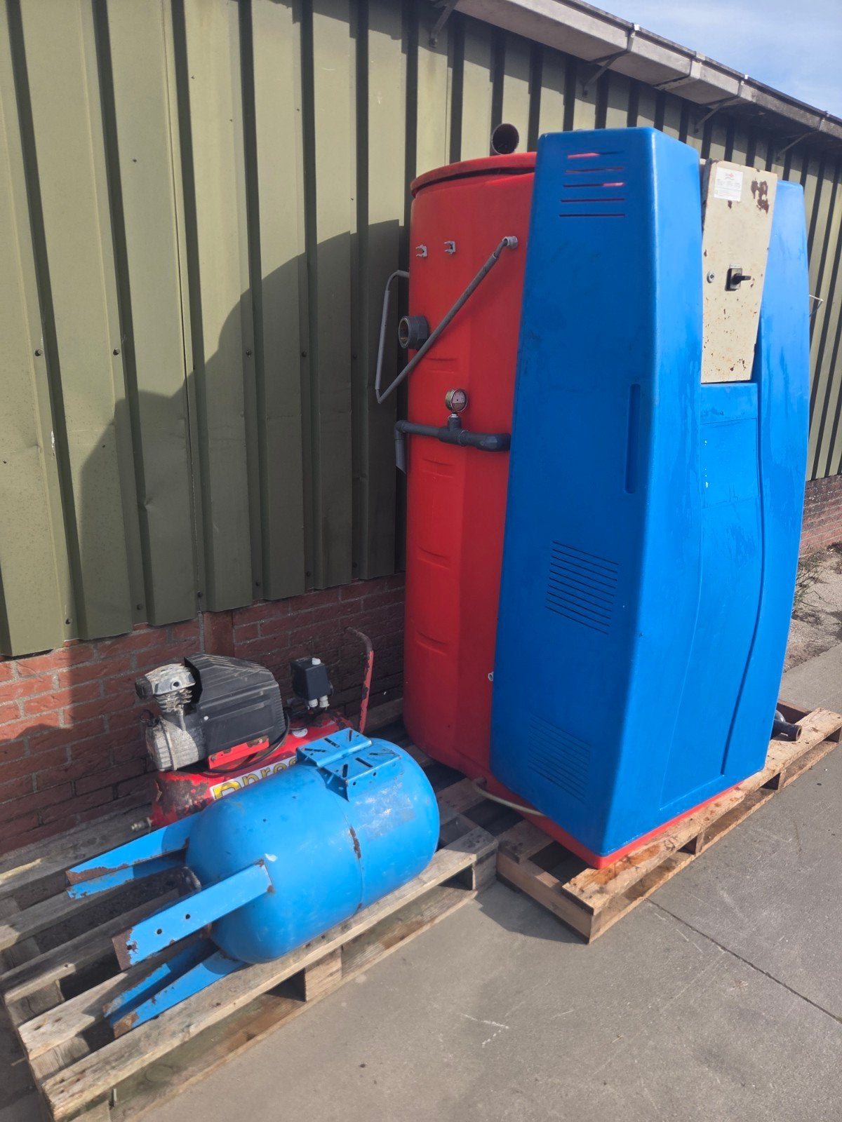 remon ontijzerings installatie, 100 liter of meer, Ophalen