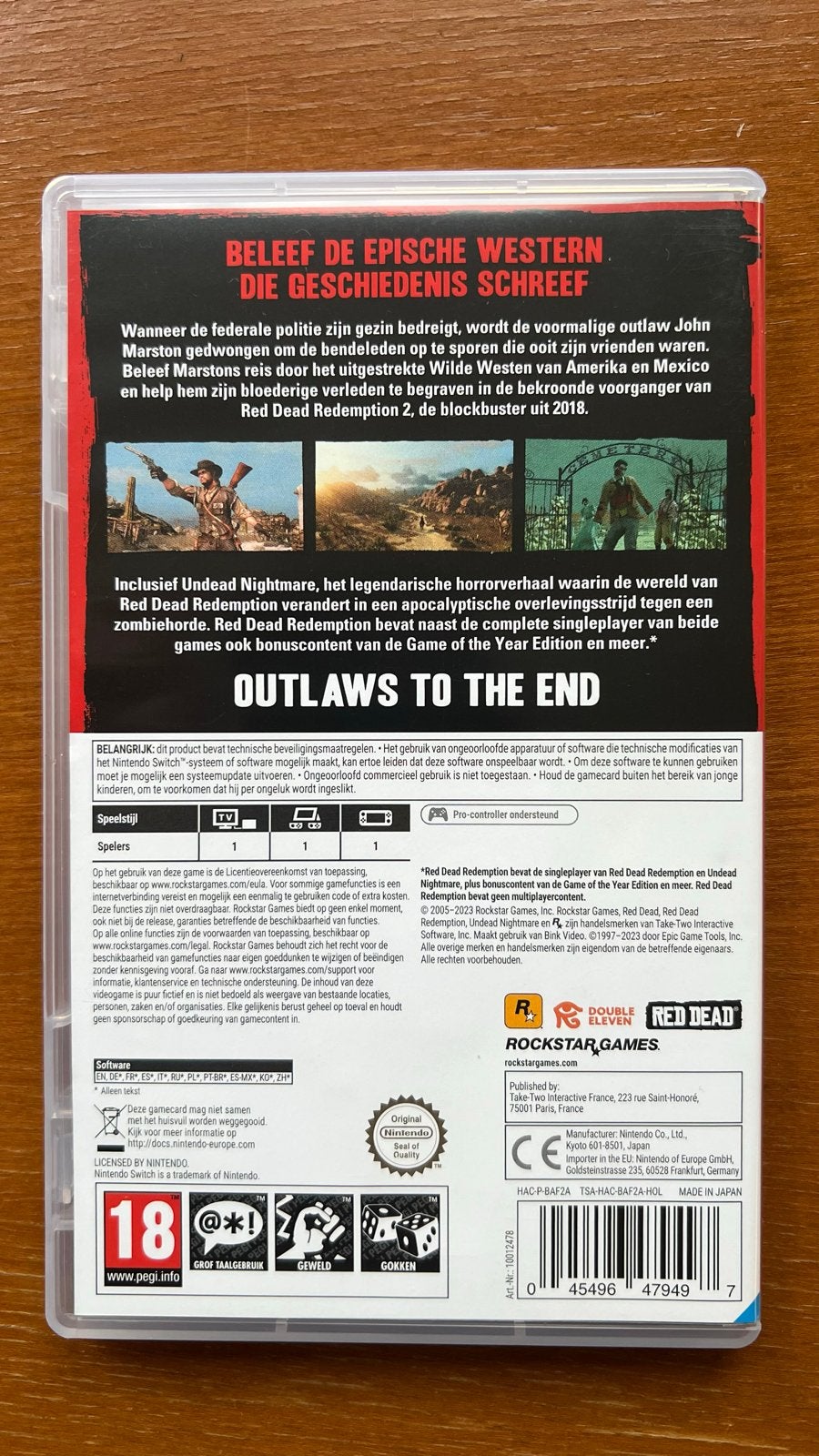 Red Dead Redemption Nintendo Switch, Met games, Verzenden, Zo goed als nieuw, Switch Original