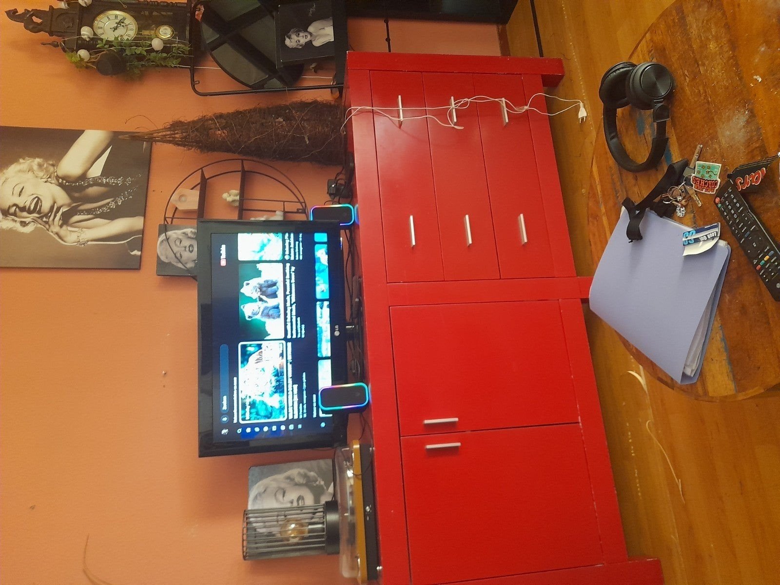 tv met android  kastje, Ophalen of Verzenden, Met 1 controller
