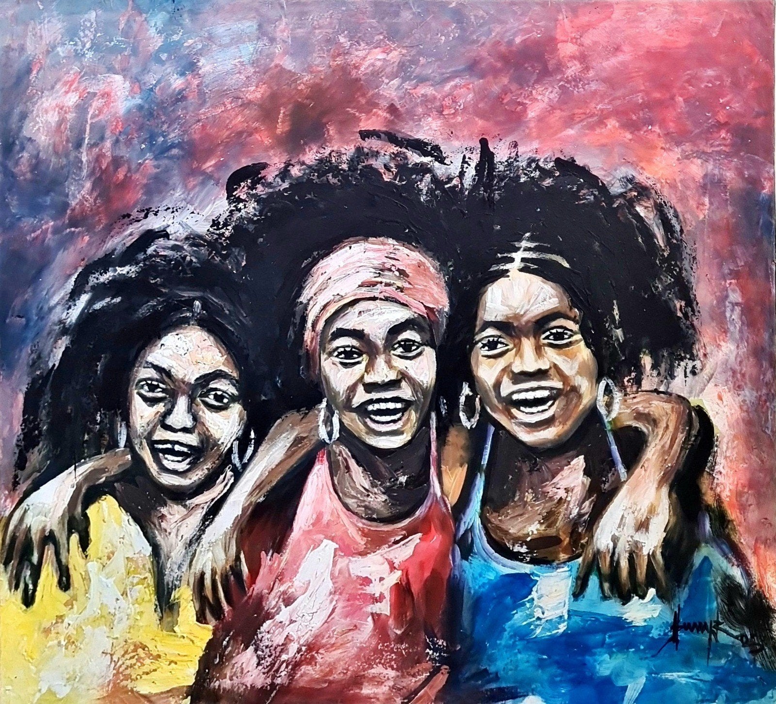 Happy children (Ibrahim Sesay Jr.), Ophalen