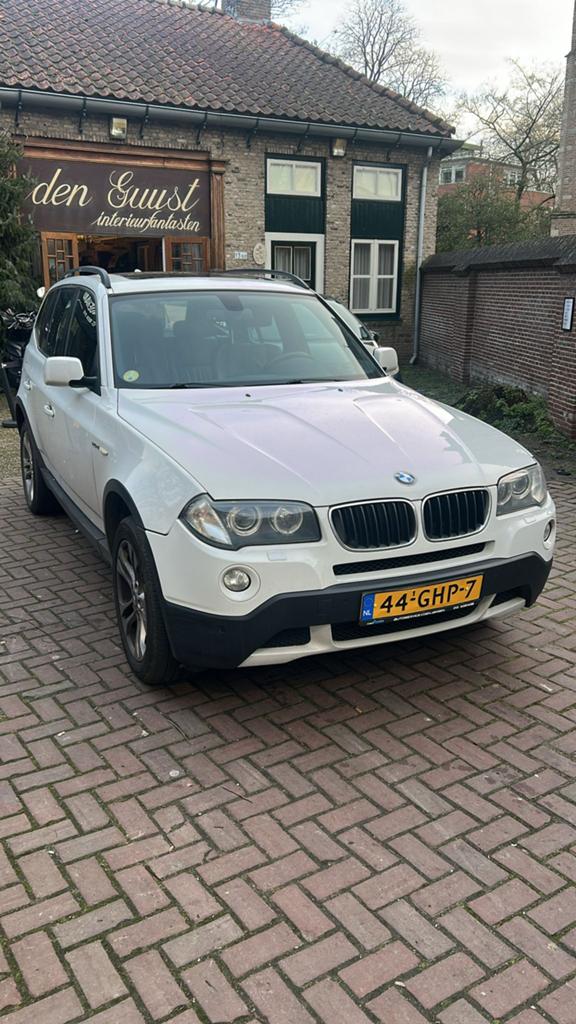 BMW X3 2.0 D AUT 2008 Wit, 15 km/l, 1995 cc, 2000 kg, Wit