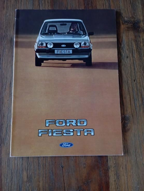 Ford Fiesta o.a. XR 2 en S 1 / 1983 28 pag., Verzenden, Zo goed als nieuw, Ford