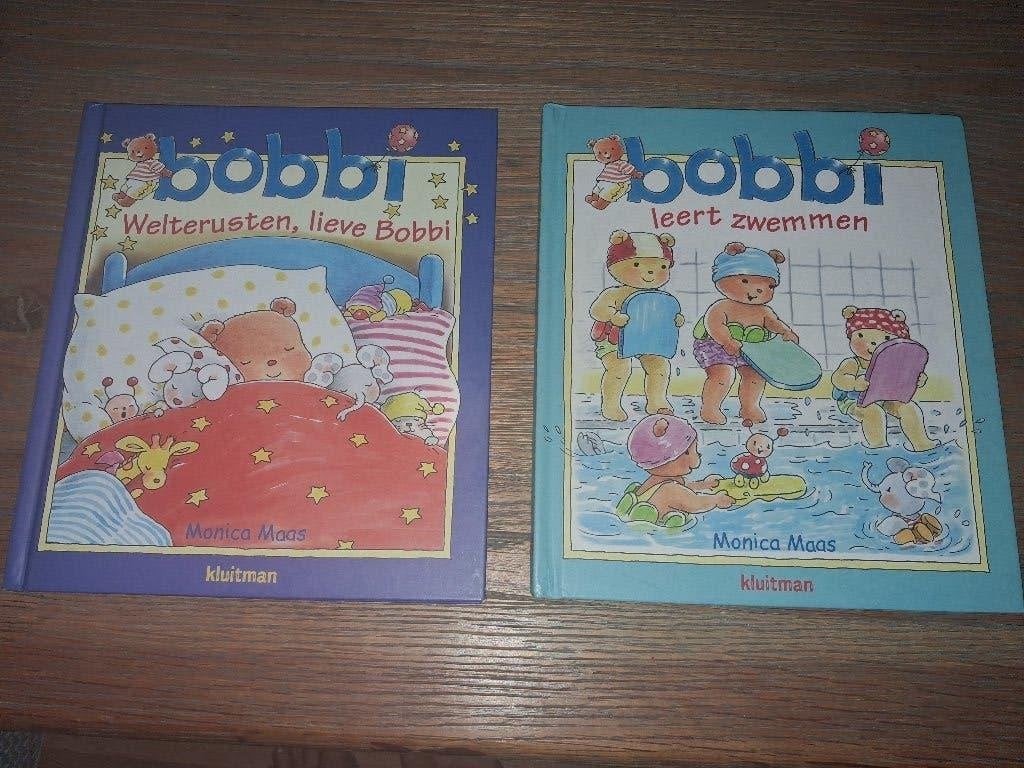 Bobbi boeken: Welterusten, lieve Bobbi & Bobbi leert zwemmen, Ophalen, Gelezen, Monica Maas, 2 tot 3 jaar