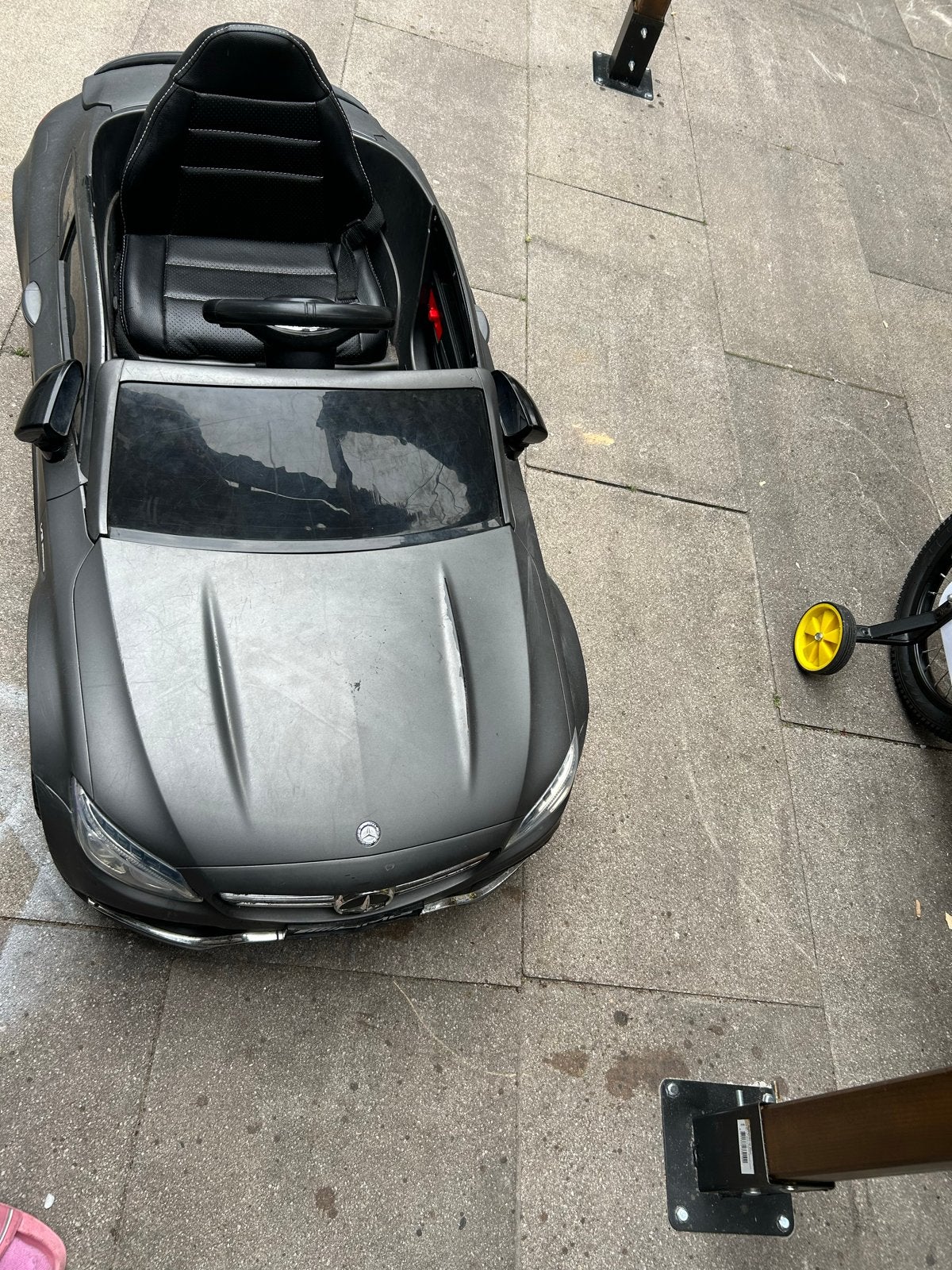 Mercedes-Benz AMG C63 elektrische kinderauto, Ophalen of Verzenden, Gebruikt