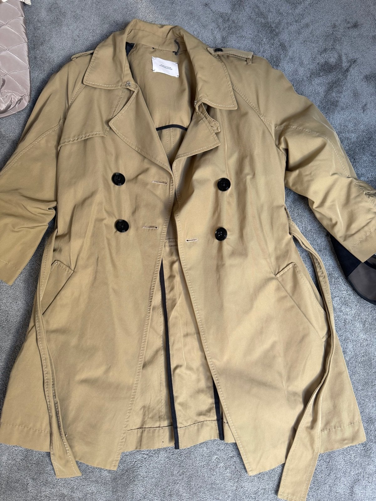 Dorothee Schumacher Trenchcoat Maat 4, Verzenden, Zo goed als nieuw, Maat 38/40 (M), Beige