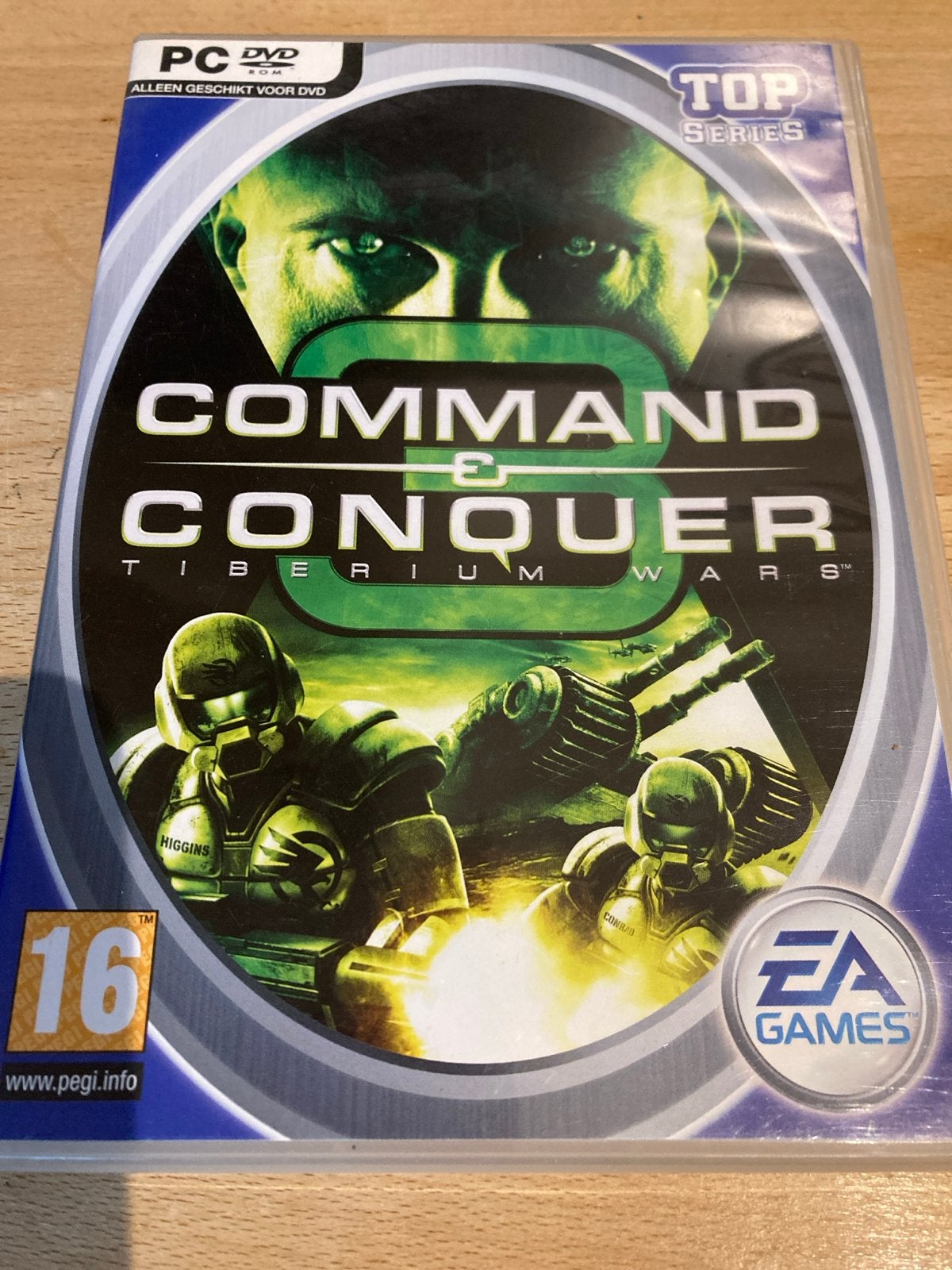 Command & Conquer 3: Tiberium Wars PC DVD, Spelcomputers en Games, Games | Pc, Online, Gebruikt, 1 speler, Ophalen of Verzenden