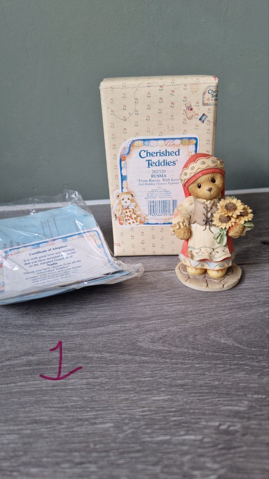 Cherished Teddies, Ophalen, Zo goed als nieuw, Beeldje, Cherished Teddies