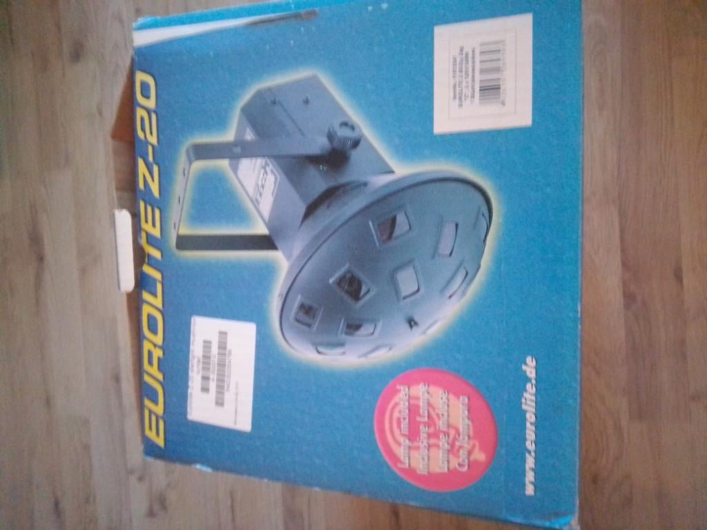 Led disco lamp, Ophalen, Zo goed als nieuw, Licht, Kleur