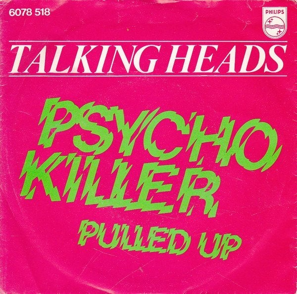 Talking Heads – Psycho Killer, Cd's en Dvd's, Vinyl Singles, Gebruikt, 7 inch, Ophalen of Verzenden, Pop