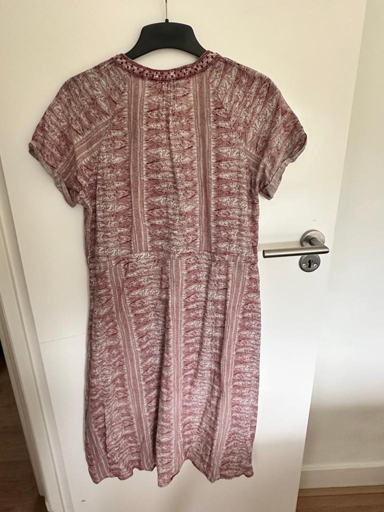 Didi jurk halflang met tailletrekkoord maat M, Kleding | Dames, Ophalen of Verzenden, Gedragen, Maat 38/40 (M), Onder de knie