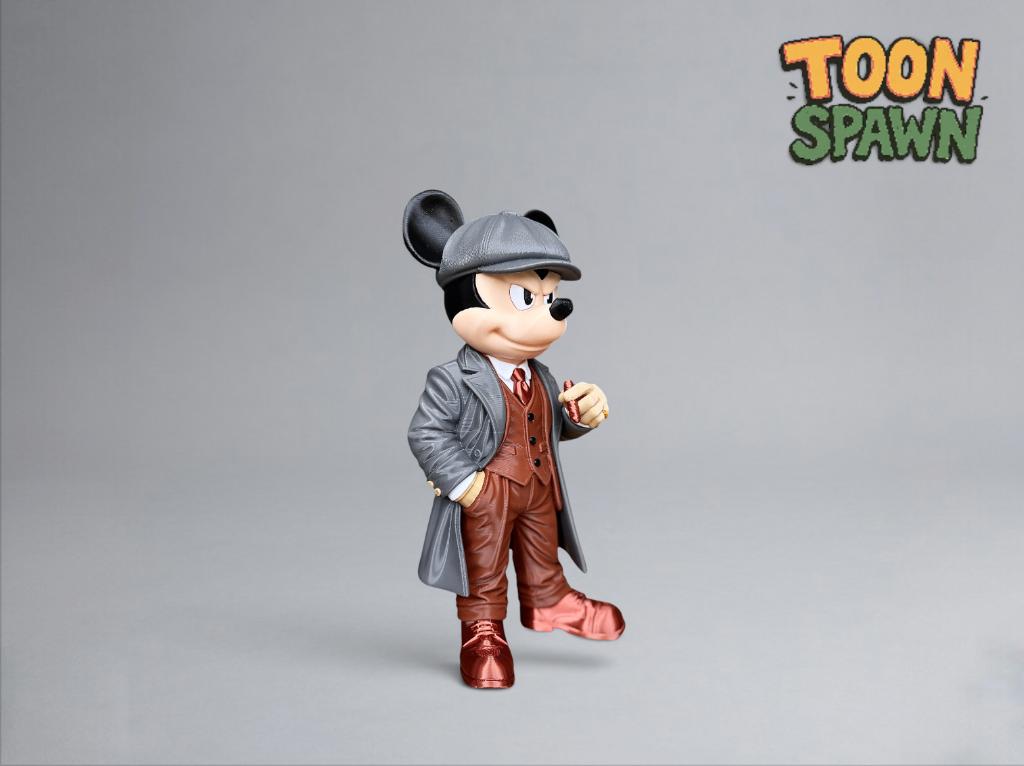 Mickey Mouse Peaky Blinders – Unieke Street/Gangster, Ophalen of Verzenden, Nieuw, Fantasy