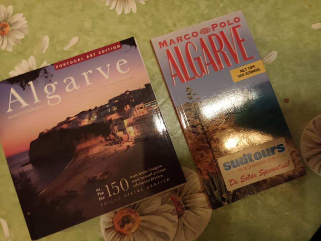 2 reisgidsen Algarve Portugal Faro Marco Polo Lagos, Europa, Ophalen of Verzenden, Zo goed als nieuw, Reisgids of -boek