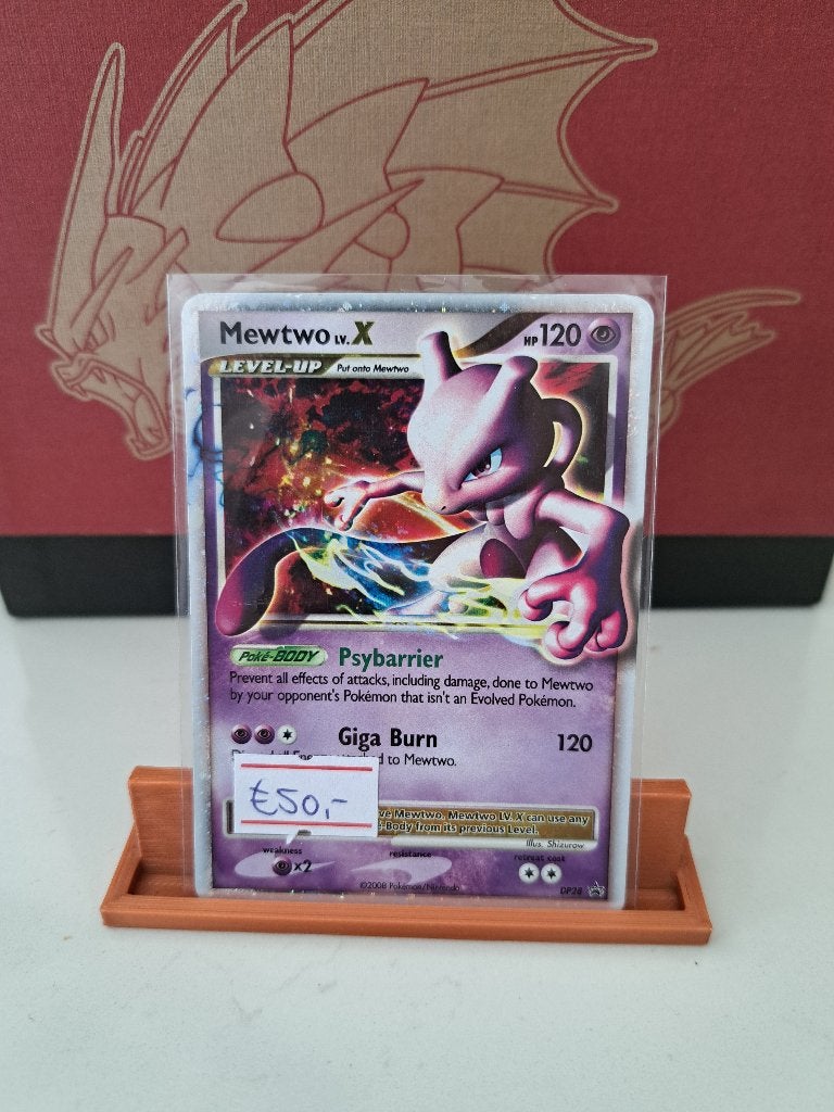 Mewtwo Lv. X DP28	 € 50,00, Ophalen of Verzenden, Zo goed als nieuw, Losse kaart