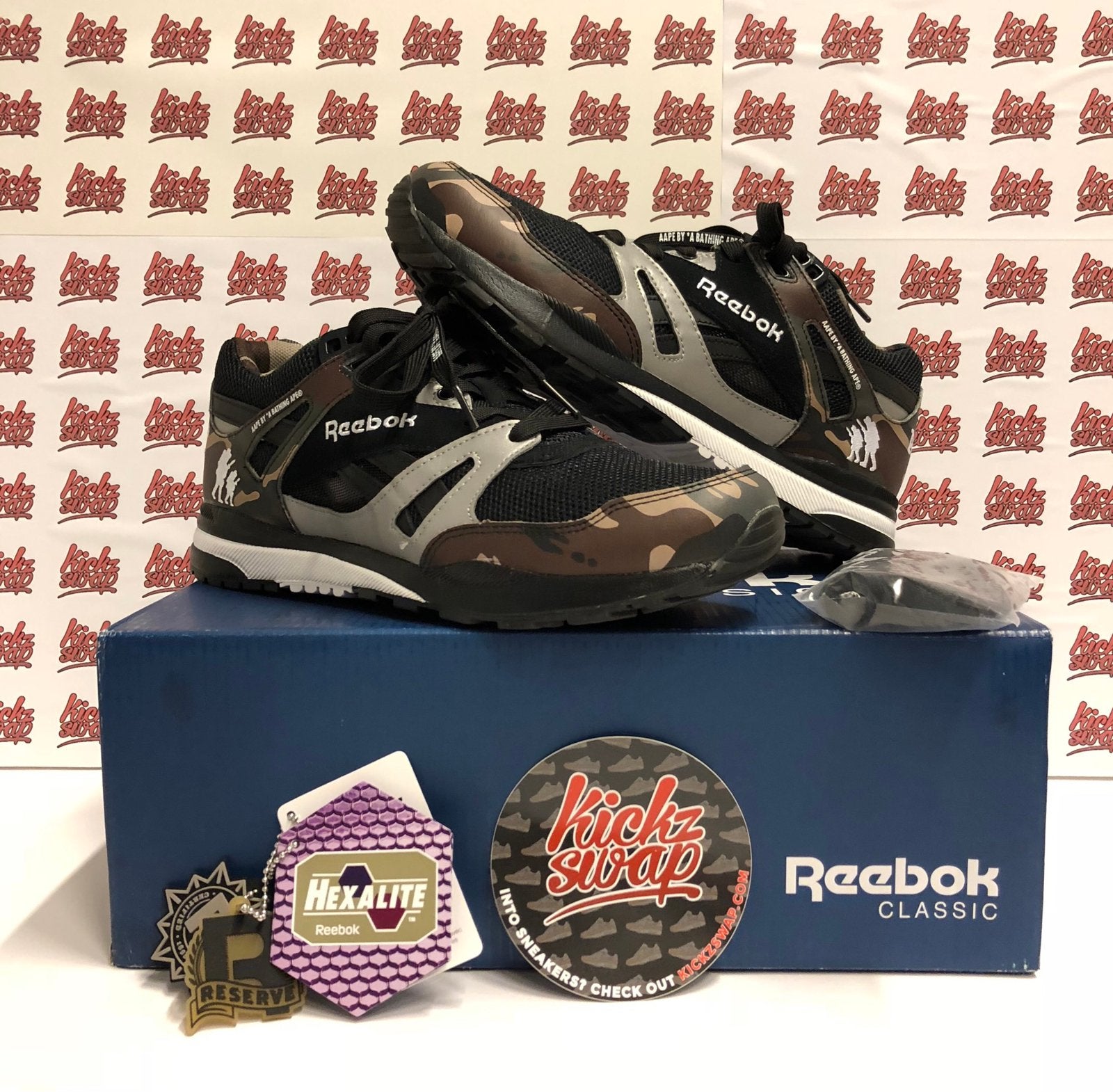 AAPE x Reebok Ventilator by A Bathing Ape | EU 42, Kleding | Heren, Schoenen, Bruin, Nieuw, Ophalen of Verzenden, Sneakers of Gympen