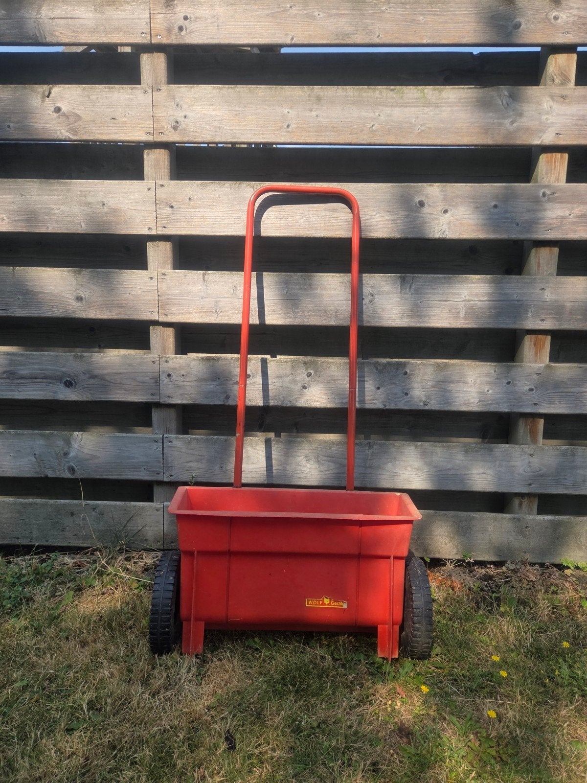 WOLF-Garten WE 250 Strooiwagen - Gebruikt, Ophalen
