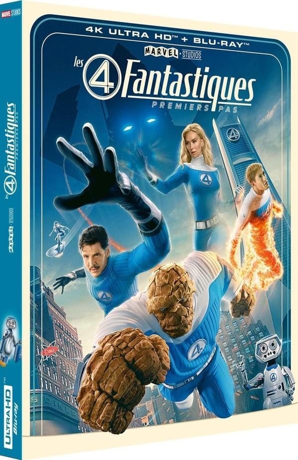 The Fantastic Four: First Steps 4K UHD Blu-Ray FR NLO Seal, Cd's en Dvd's, Blu-ray, Ophalen of Verzenden, Nieuw in verpakking