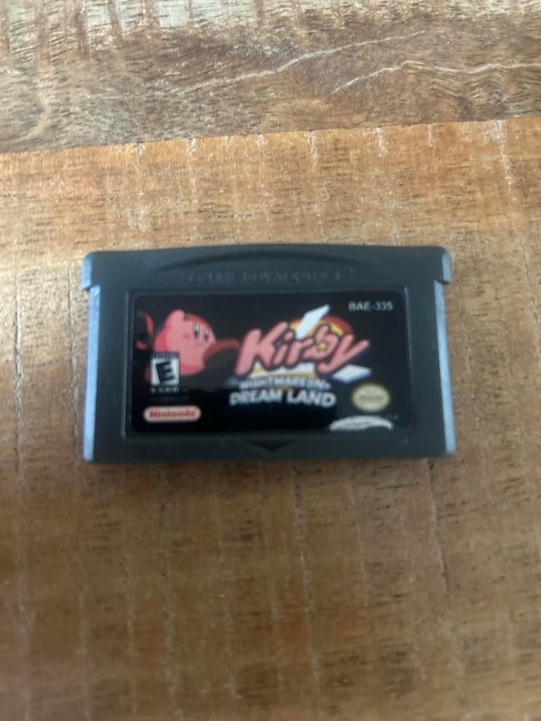 Kirby: Nightmare in Dream Land - Game Boy Advance, Gebruikt, 1 speler, Ophalen of Verzenden, Vanaf 3 jaar