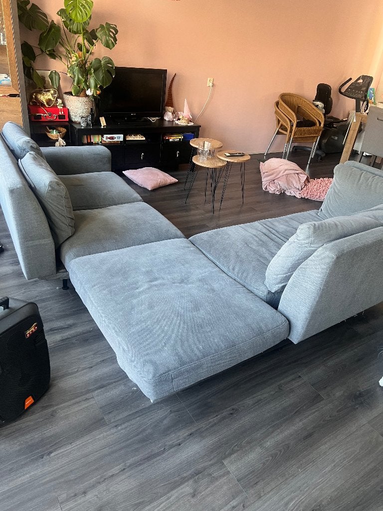 Designer bank, Ophalen, Gebruikt, 100 tot 125 cm, Hoekbank