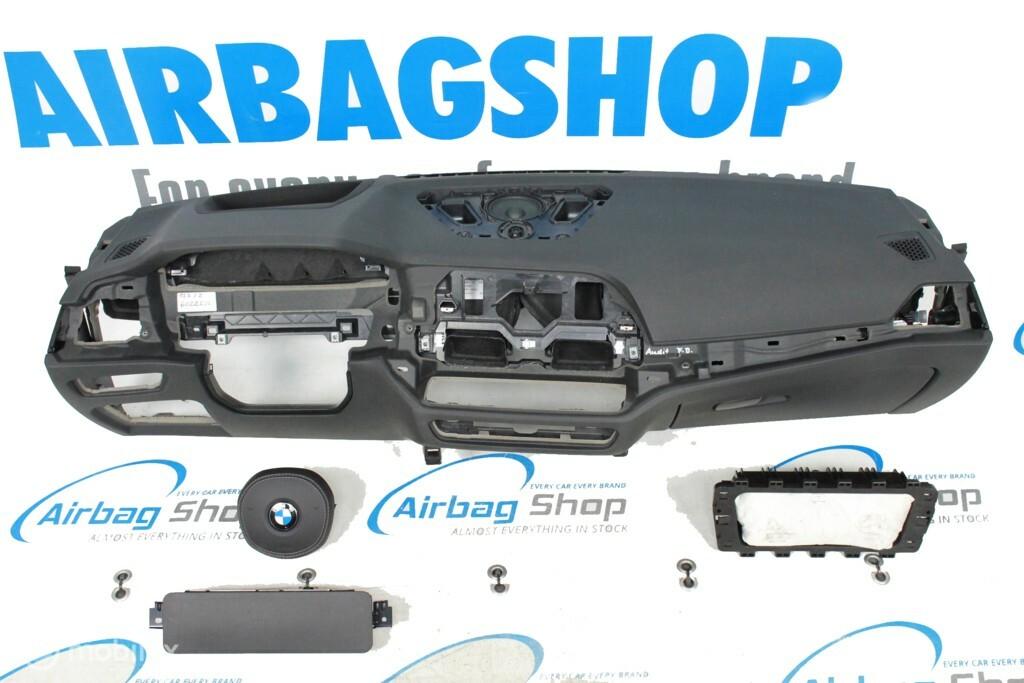 Airbag set dashboard zwart HUD BMW 3 serie G20 (2019-heden), Gebruikt, Ophalen of Verzenden
