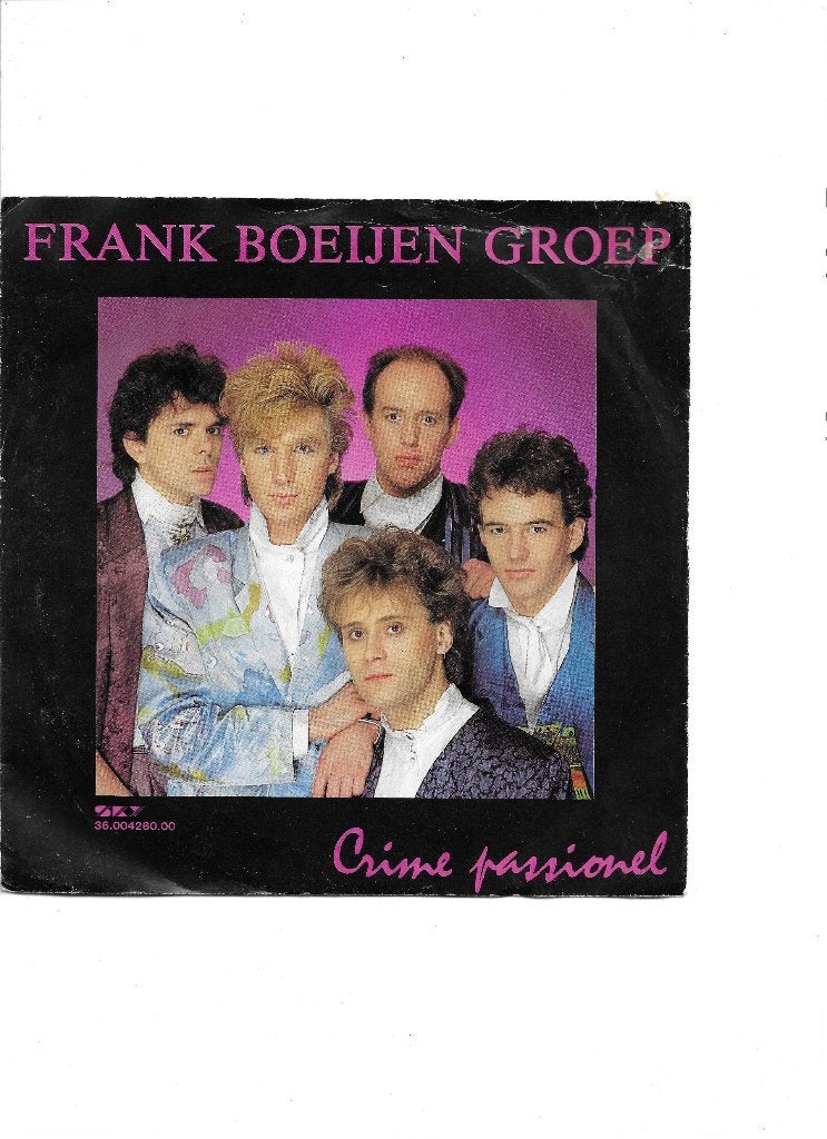 7" Single Frank Boeijen Groep - Crime passionel, Ophalen of Verzenden, Gebruikt, 7 inch, Nederlandstalig