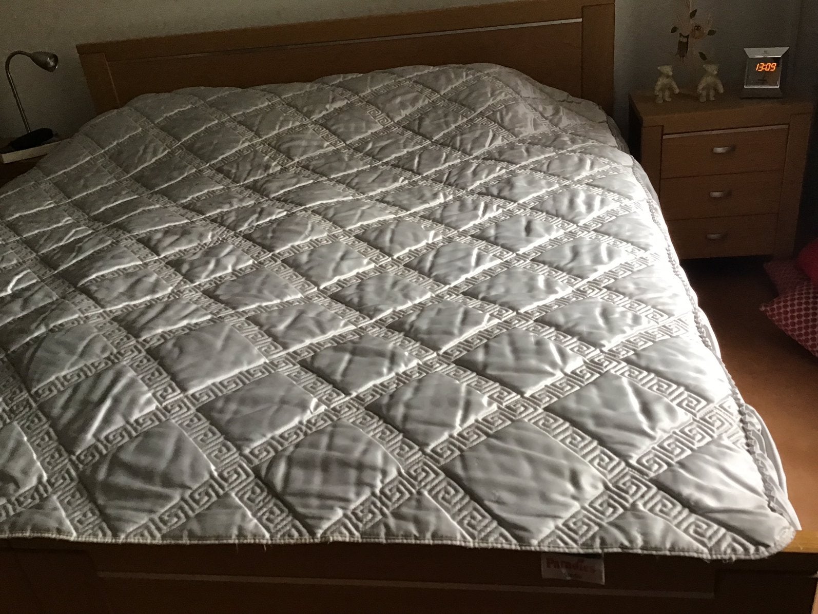 Mooi grote sprei voor lits jumeaux, Ophalen of Verzenden, Zo goed als nieuw