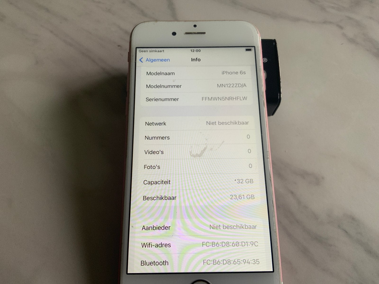 iPhone 6S 32GB Roségoud - Zo goed als nieuw, Ophalen, 32 GB, Zo goed als nieuw, Zonder abonnement