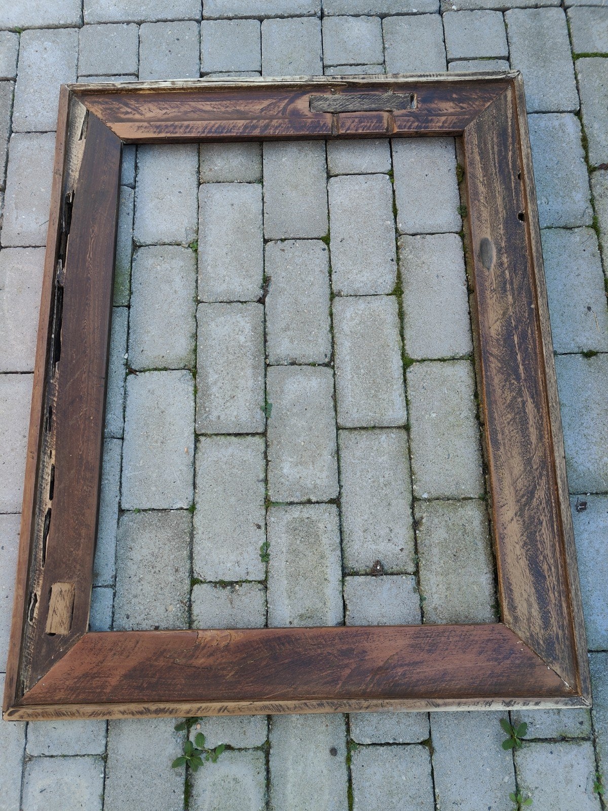 Landelijke fotolijst 77x57,5 cm, Ophalen