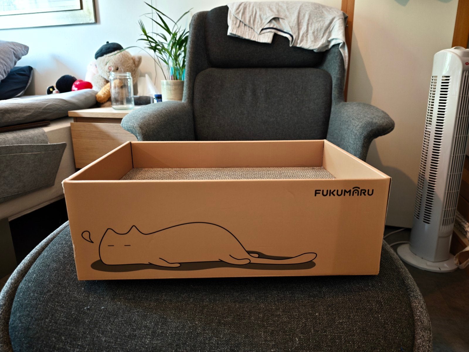 Fukumaru krabplank 3-laags NIEUW, Dieren en Toebehoren, Krabmeubelen, Ophalen of Verzenden, Nieuw, Krabplank