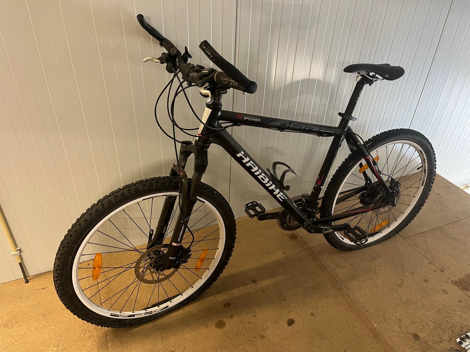 Haibike mountainbike - Zwart, 26 inch wielen, Gebruikt, Hardtail, Heren, Schijfrem