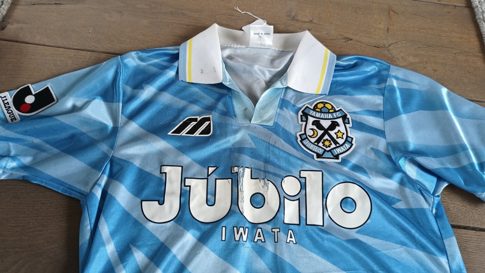 Vintage shirt J League Yamaha jubilo iwata Mizuno 94-95, Ophalen of Verzenden, Shirt