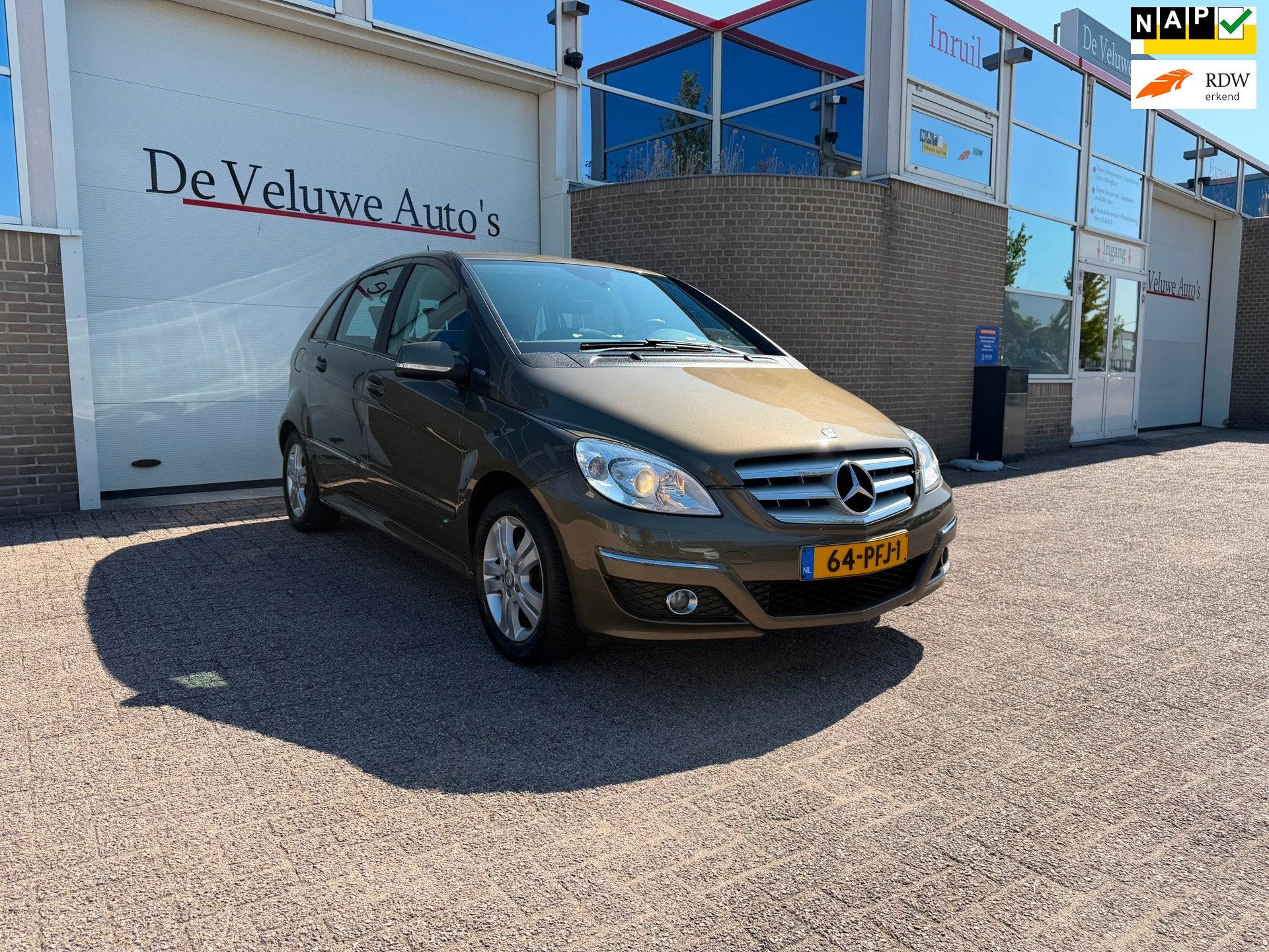 Mercedes-Benz B-klasse 160 BlueEFFICIENCY Business Class, Auto's, Voorwielaandrijving, Euro 5, Stof, Zwart