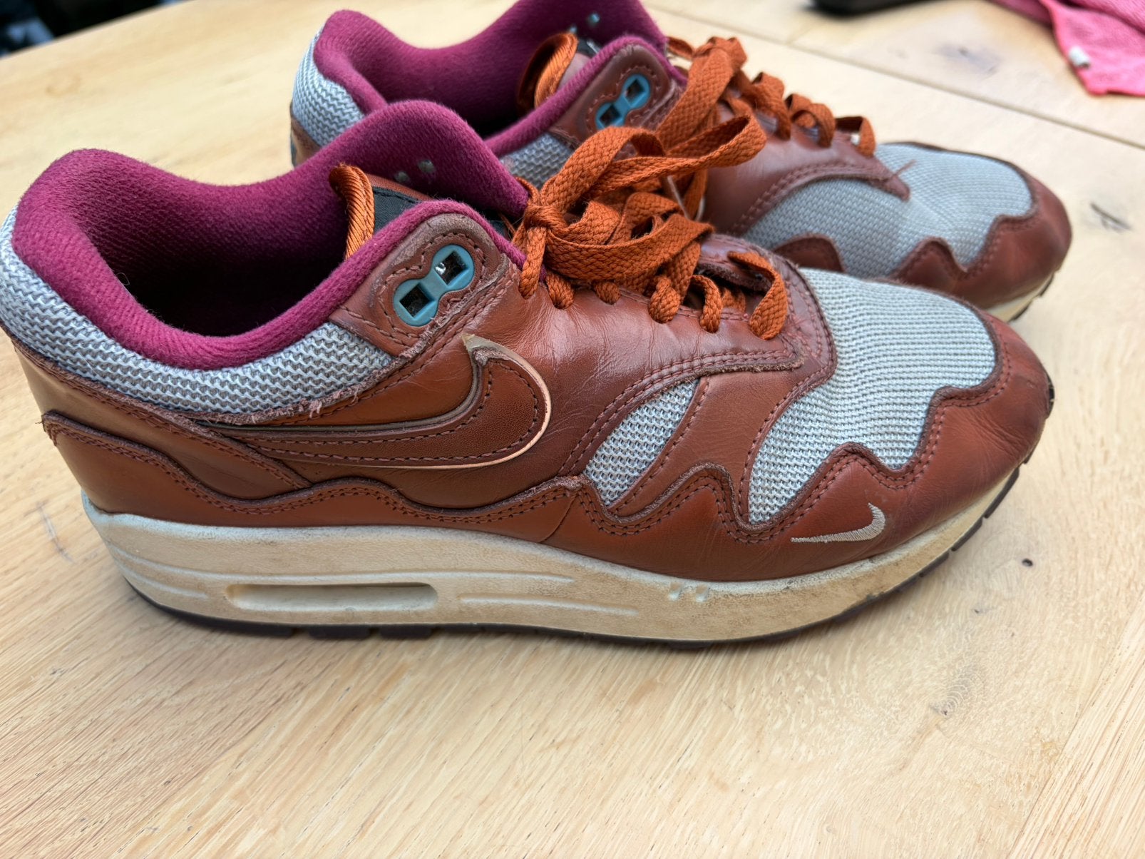 Nike air max 1 Patta, Gebruikt, Jongen of Meisje, Schoenen, Ophalen of Verzenden