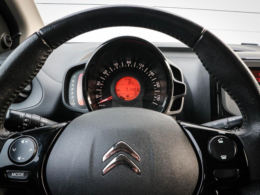 Citroën C1 1.0 VTi Feel | Airco | Audio | Bleutooth | Led |, Voorwielaandrijving, Stof, Gebruikt, 4 stoelen