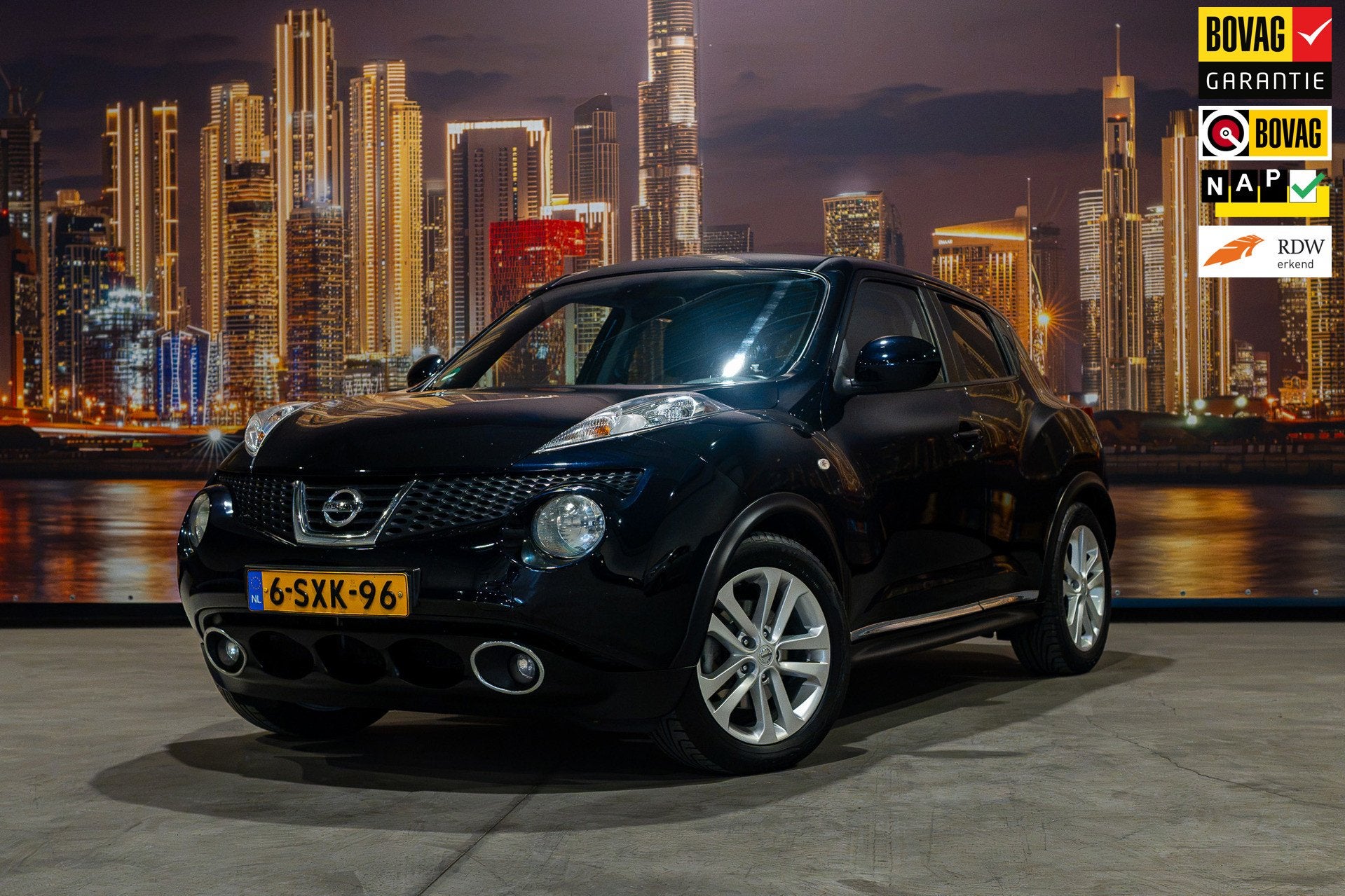 Nissan Juke 1.6 DIG-T Tekna All-Mode, Auto's, 1618 cc, Gebruikt, 728 kg, Zwart