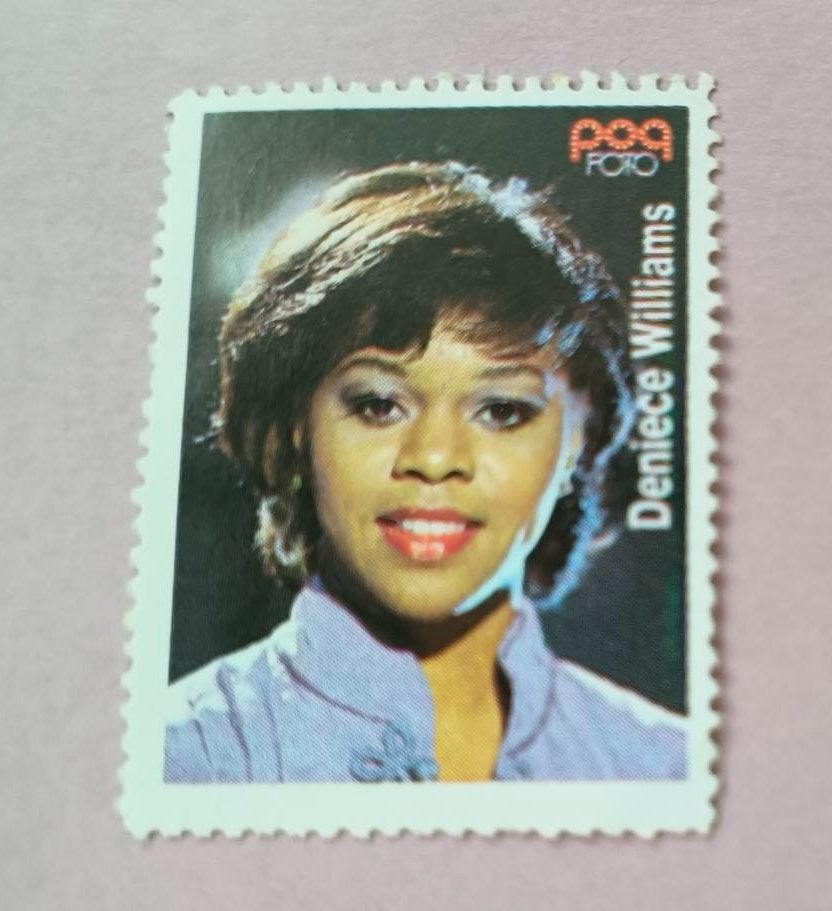 Popfoto zegel Deniece Williams, Ophalen of Verzenden, Nieuw, Foto of Kaart