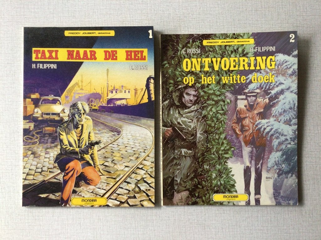 H. Filippini - FREDDY JOUBERT - (deel 1 & 2) Mondria, Meerdere stripboeken, Ophalen of Verzenden, Zo goed als nieuw