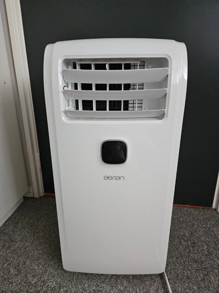 Aerian AAC9000W Mobiele Airco - Koel en Ontvochtig, Witgoed en Apparatuur, Ophalen, Zo goed als nieuw