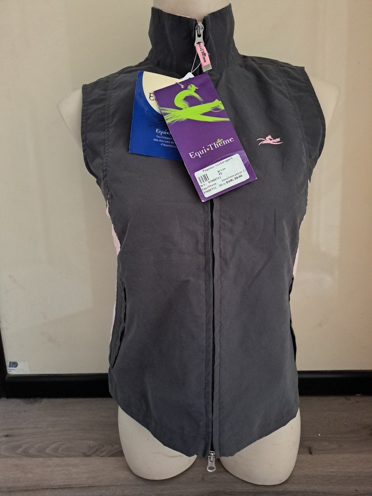 equitheme bodywarmer xs, Equitheme. com, Zwart, Equitheme. com, Ophalen of Verzenden