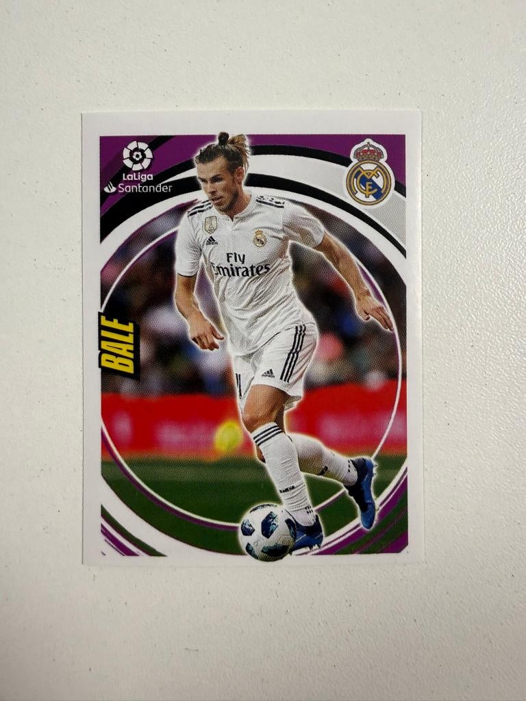 109 Gareth Bale Sticker Panini La Liga 2018-19, Ophalen of Verzenden, Nieuw, Buitenlandse clubs, Poster, Plaatje of Sticker