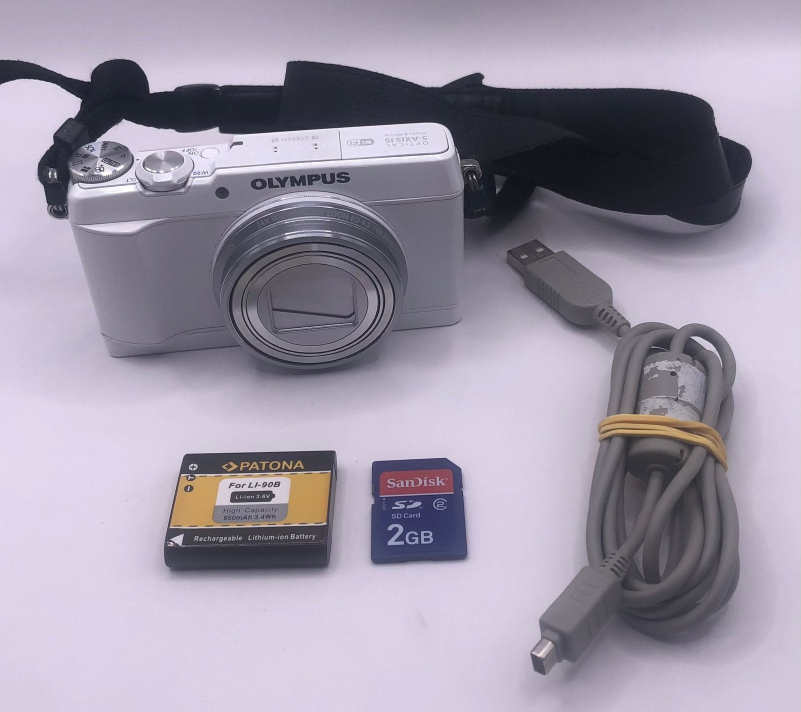 Olympus Stylus SH-1 - compact camera, Ophalen of Verzenden, Zo goed als nieuw, Olympus