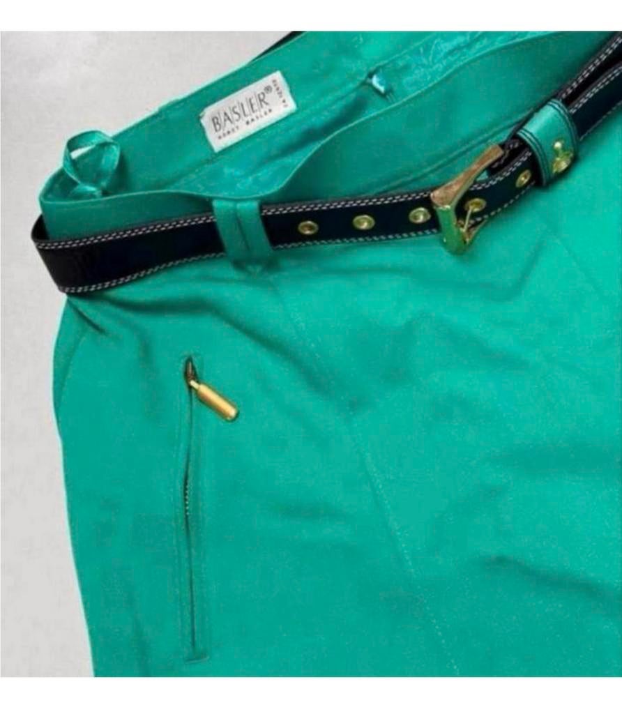 Basler lange rok - groen groene met riem - Nieuw 42 L eu, Maat 42/44 (L), Nieuw, Ophalen of Verzenden, H