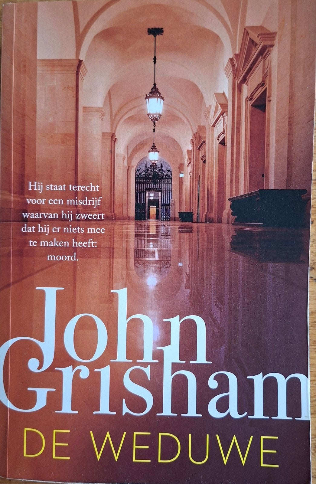 John Grisham boek 'de weduwe', Ophalen, Gelezen, John Grisham, Amerika