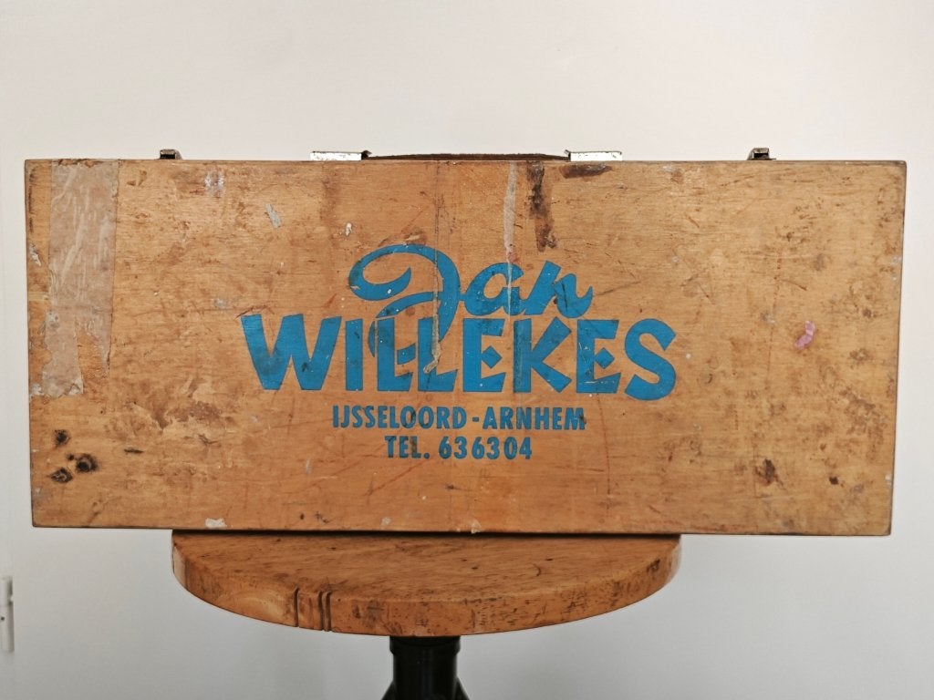 Behang gereedschap behangers kistje Toebehoren, Ophalen, Wandbekleding, Geel