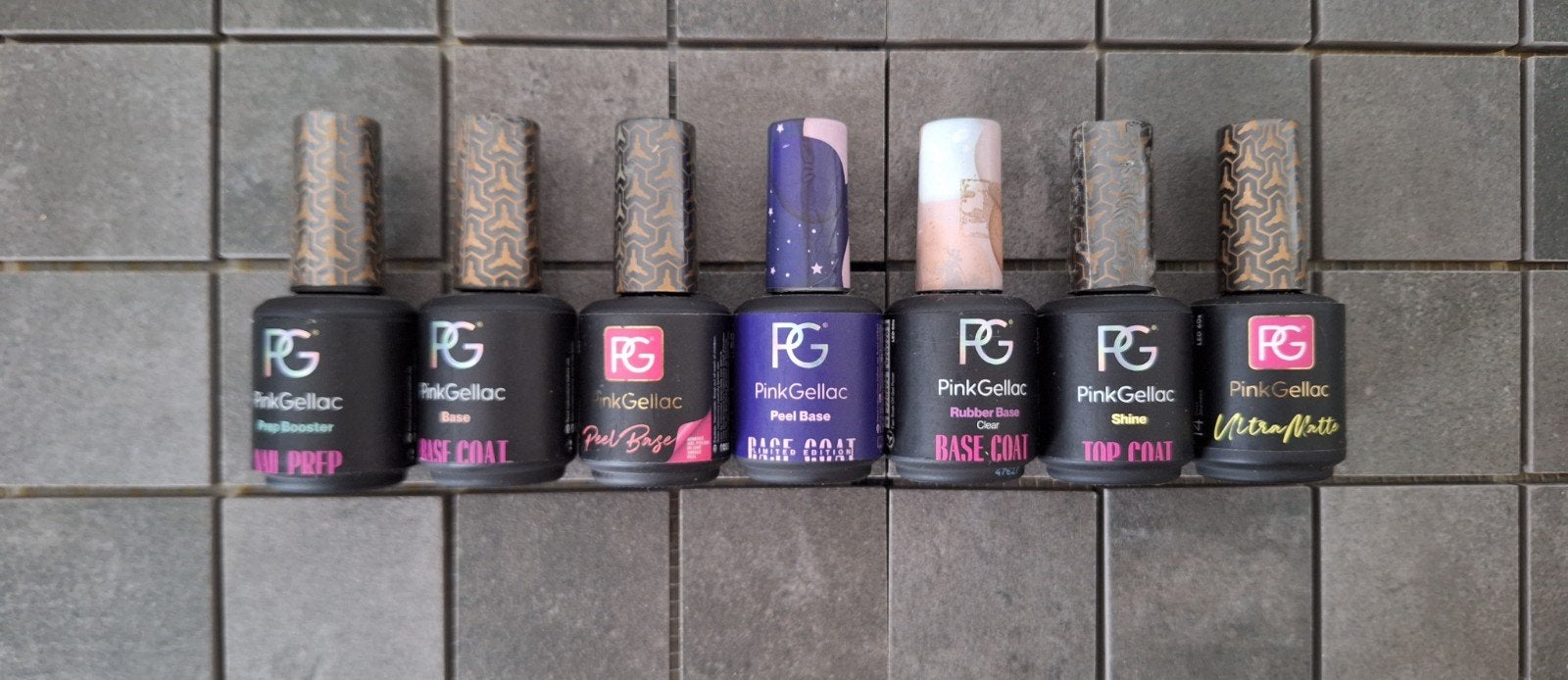 Pink gellac topcoat basecoat en nail prep, Ophalen of Verzenden, Overige kleuren, Handen en Nagels